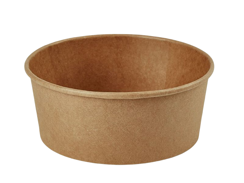 Disposable paper bowl